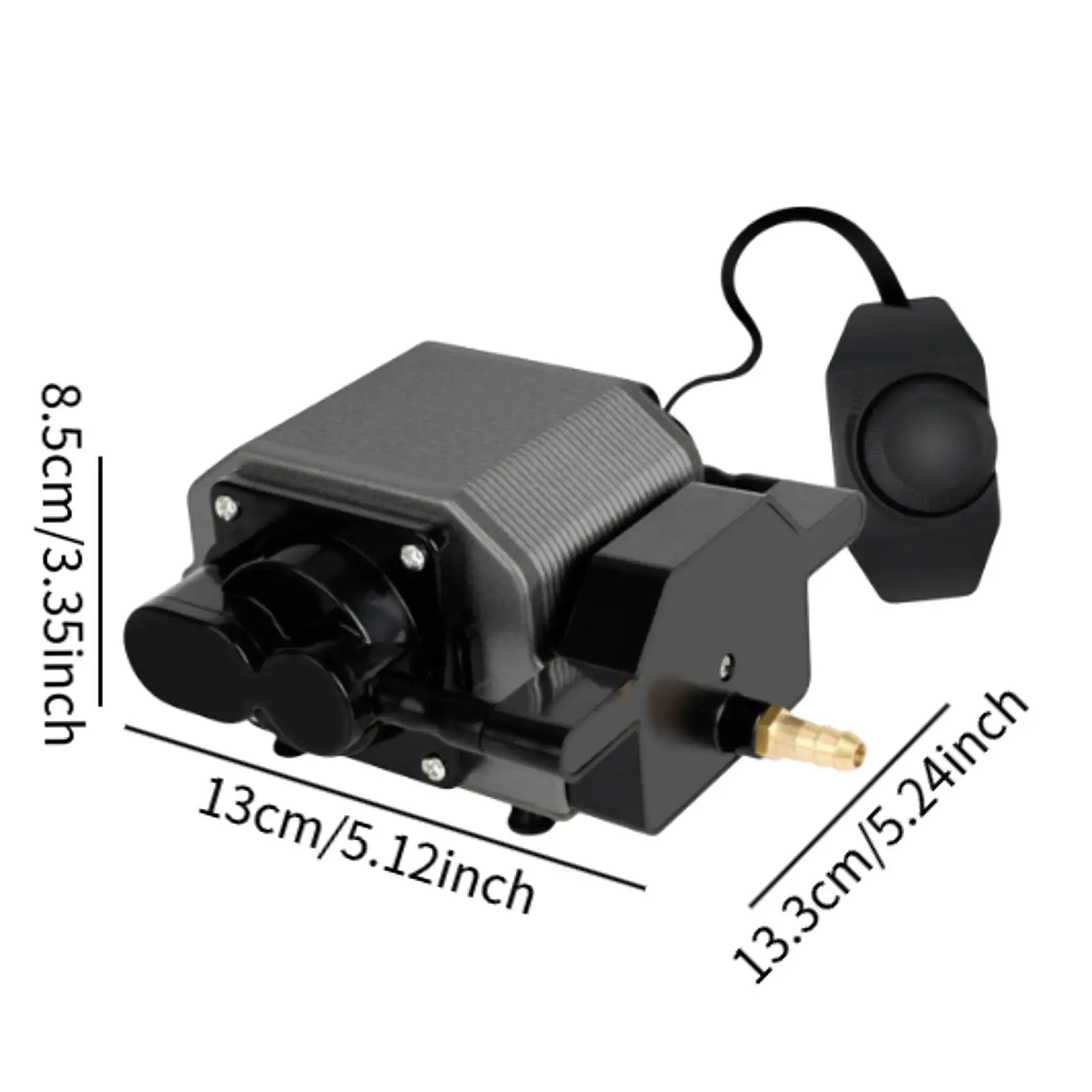 Aquarium Air Pump Portable Powerful Air Pump for Aquaculture Waste Treatment