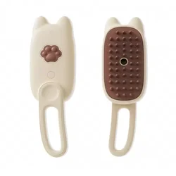 Cepillo para gatos y perros - Cerdas suaves para baño y muda