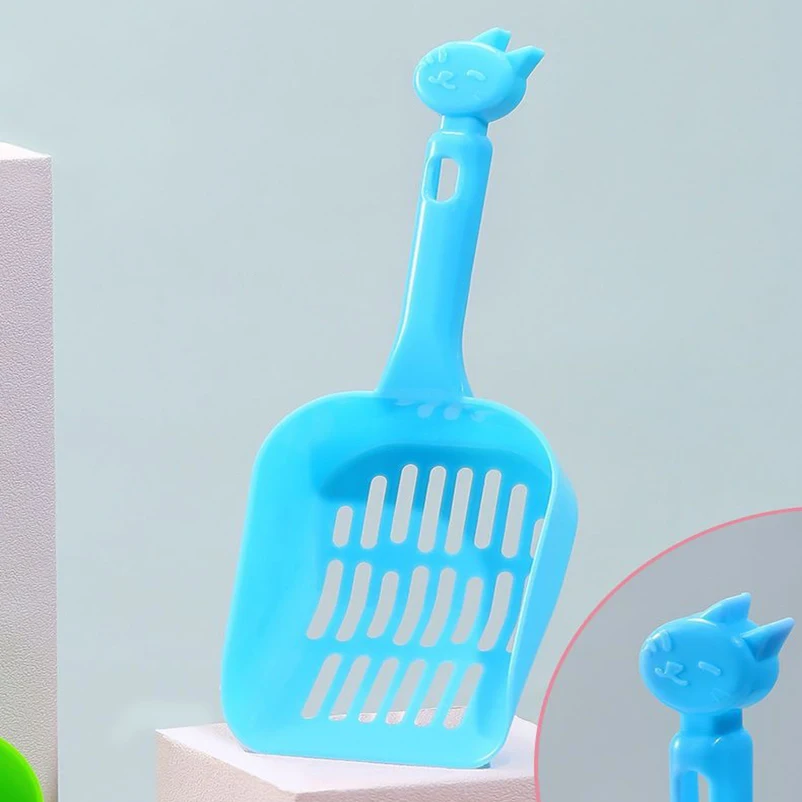 Pala práctica para arena de gato, espátula grande, Tofu, bentonita, caca, suministros para mascotas, novedad - imagen 4