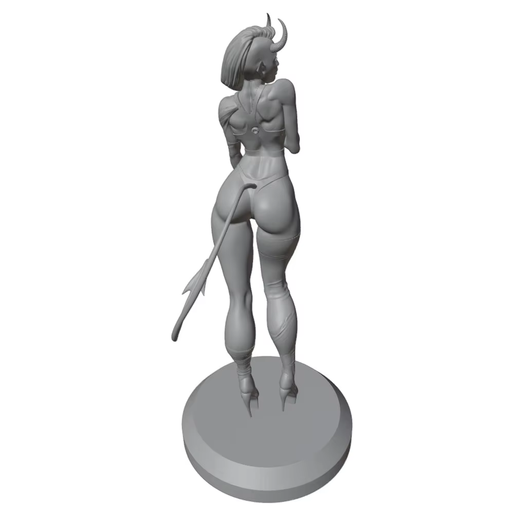Estatua resina anime chica sensual sin montar ni pintar decoración - imagen 2