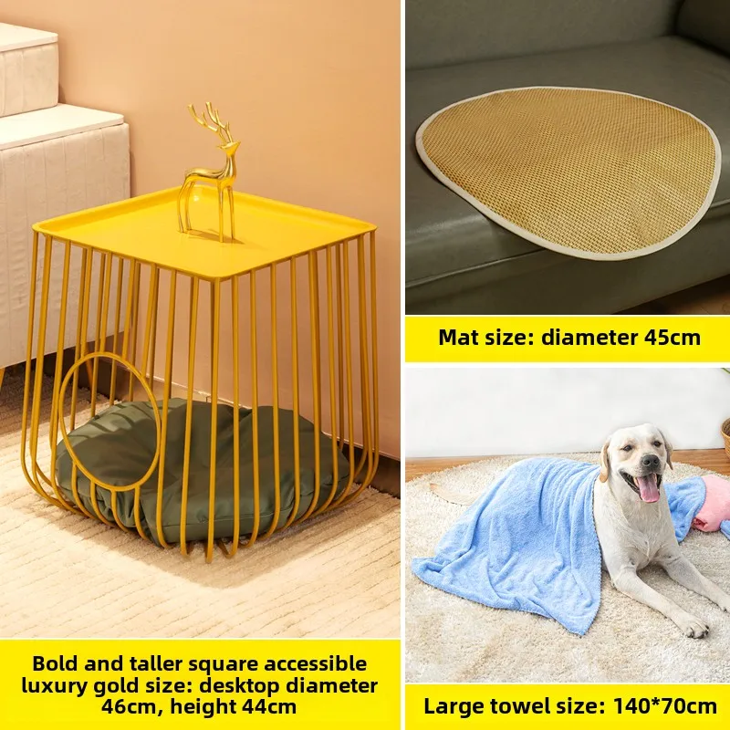 Mesa de centro multifuncional para el hogar, nido para gatos, mesa transportadora de verano, taburete, productos para mascotas para las cuatro estaciones, mesita de noche para interior de casa - imagen 4