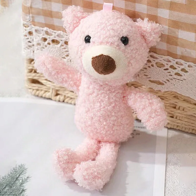 1 juguete de peluche con forma de oso de dibujos animados para mascotas, juego interactivo para el Día de San Valentín, fiesta, regalos de cumpleaños
