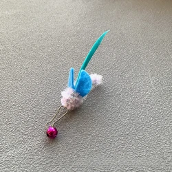 Recambio de insectos voladores simulados para juguete de pluma de gato