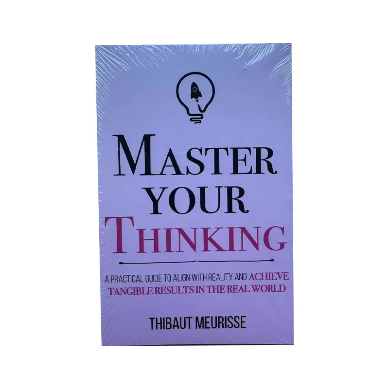 Master Your Thinking By Thibaut Meurisse, guía práctica para alinear con la realidad y obtener resultados corporales, libro en inglés