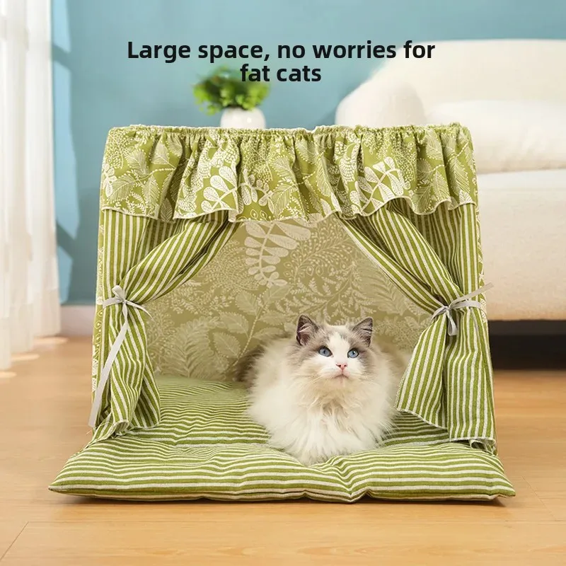 Cama tienda de campaña lavable para perros y gatos pequeños medianos - imagen 3