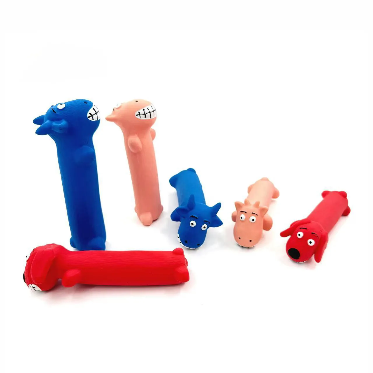 Juguete Vocal para masticar perros, juguete interactivo chirriante para mascotas, suministros de entrenamiento de dentición duraderos para cachorros, perros pequeños y medianos, recién llegados