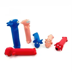 Juguete masticable chirriante para perros cachorros – Facilita la dentición