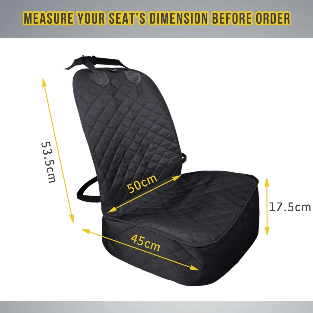 Funda impermeable para asiento de coche, fundas para asiento de coche para perros de viaje, lavable, alfombrilla transportadora para perros y gatos, Protector de cojín para coches - imagen 5