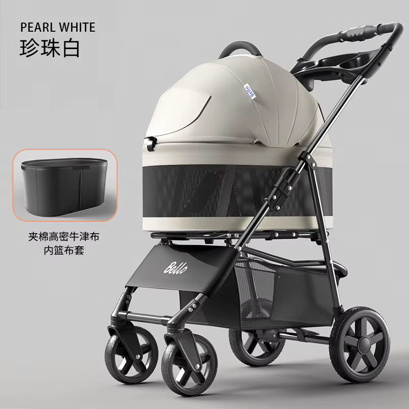 Transportín plegable desmontable para gatos y perros pequeños - imagen 4