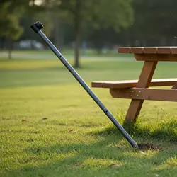 Pieza repuesto sombrilla para perros – Poste plástico y tornillo