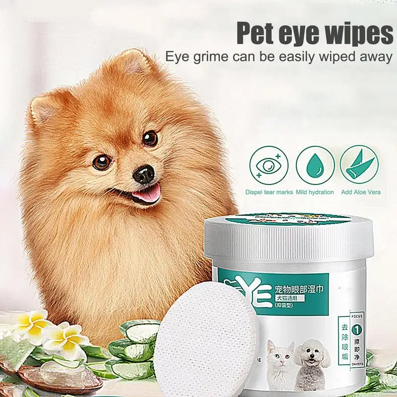 Toallitas para los ojos de mascotas para perros y gatos, toallitas para los ojos para gatos, toallitas para los ojos para perros, cuidado de los ojos para perros, lavado de ojos para perros, 130 unidades - imagen 4