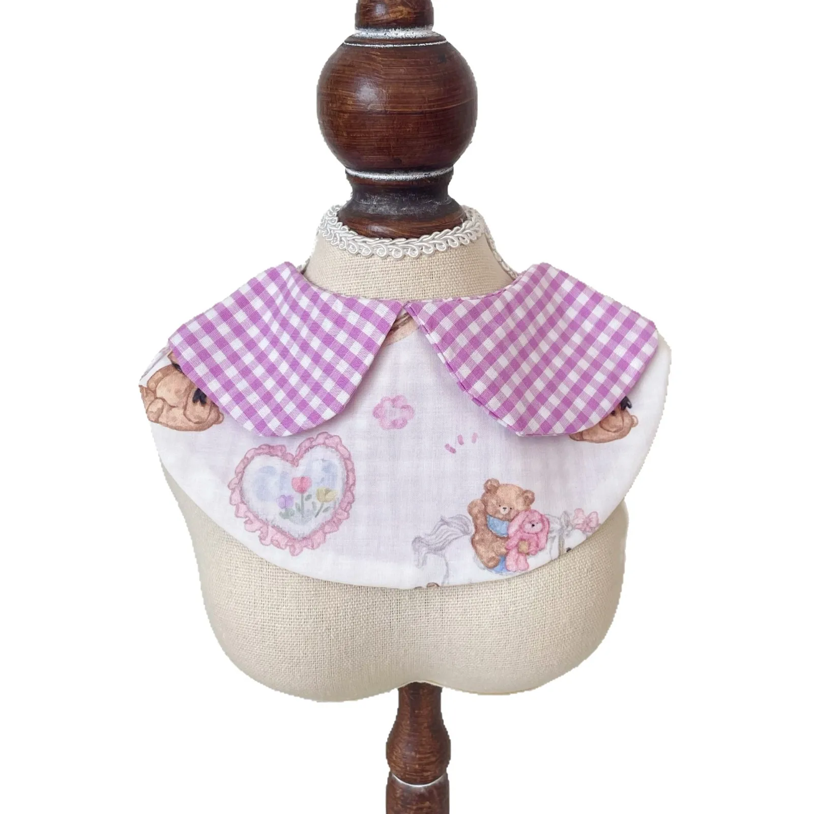 Bufanda triangular a cuadros de primavera para mascotas, Collar para perro, chal para gato, perro, lindo, tamaño pequeño y mediano, cuello estampado ajustable - imagen 5