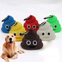 Dispensador bolsas excrementos perro Portatil paseo ligero compacto