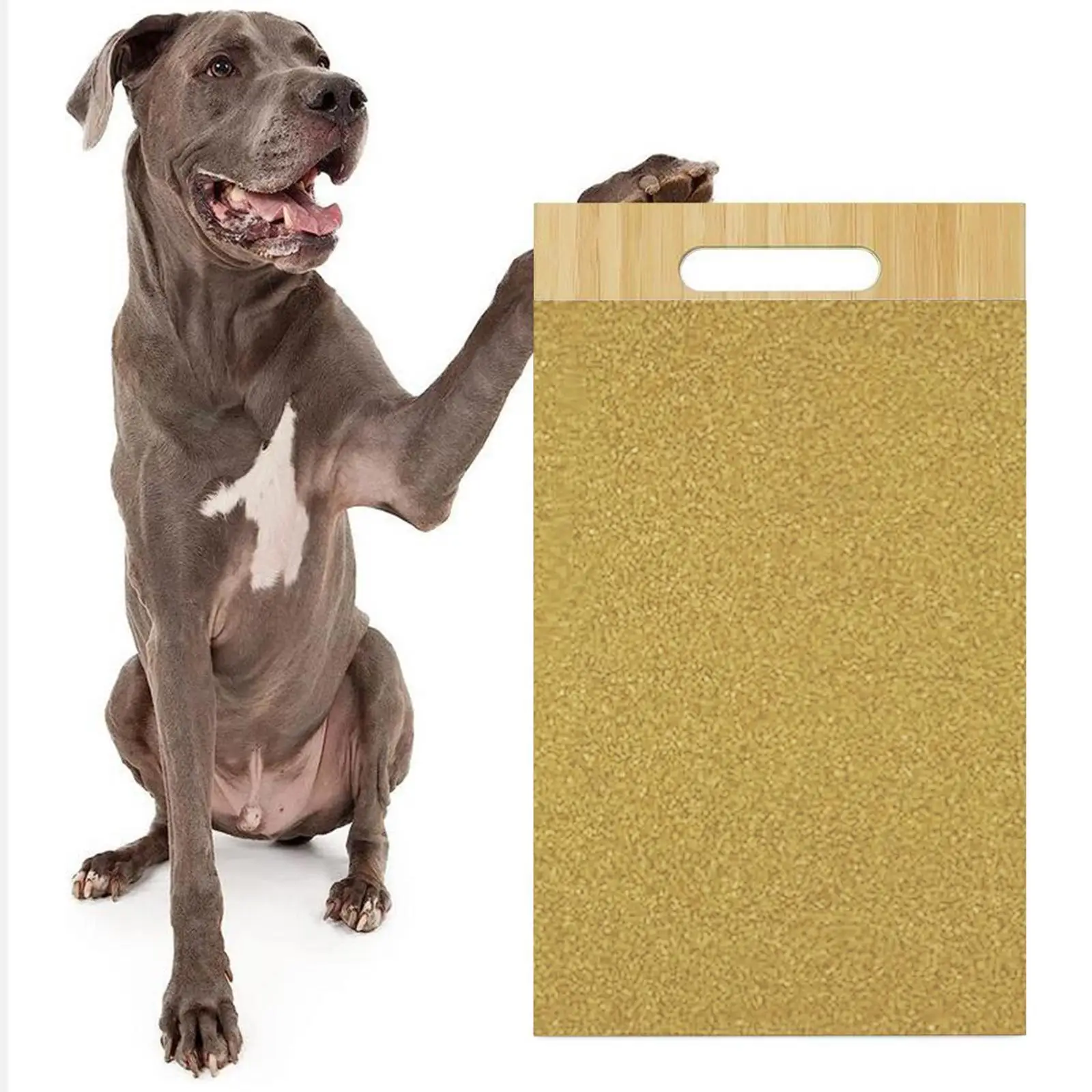 Dog Scratch Pad Dog Nail Grind Claws, Lightweight 14.6 X 8.7 Inch Dog Nail for