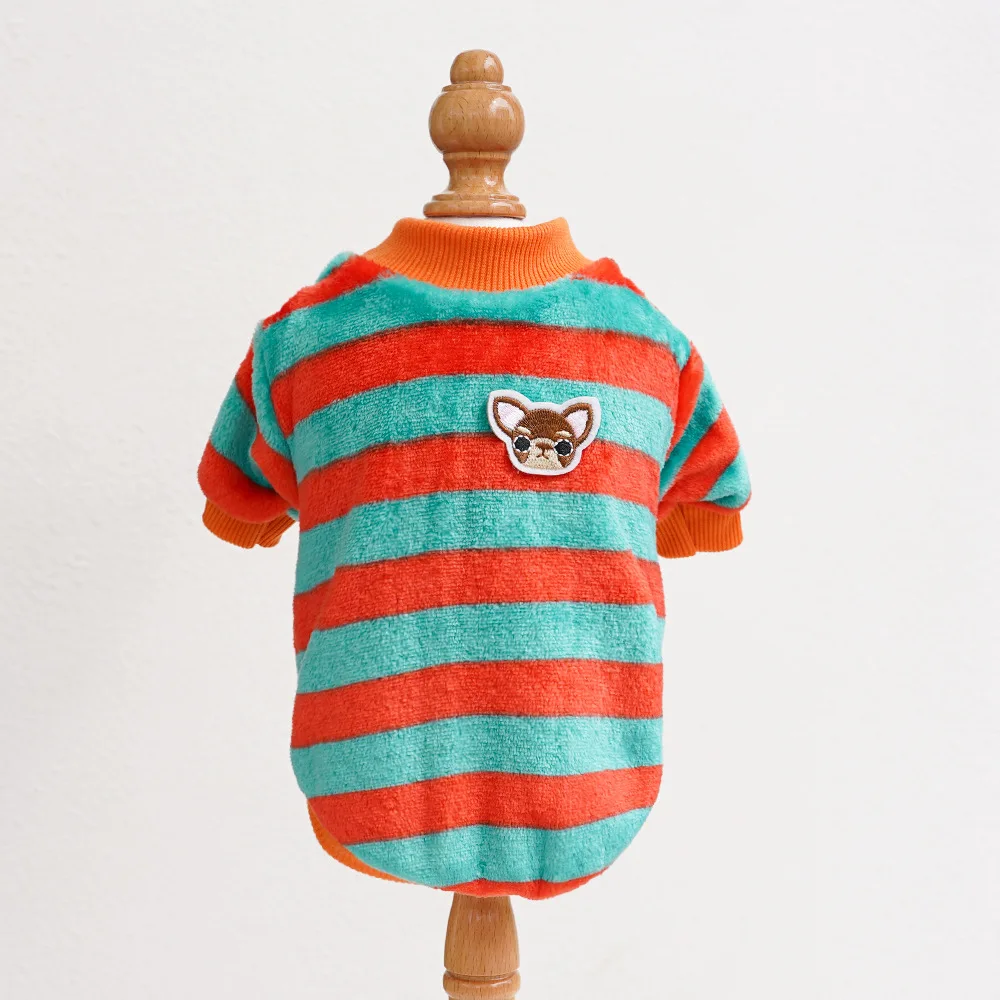 Ropa de invierno gruesa bordada para perros pequeños, medianos y gatos - imagen 5