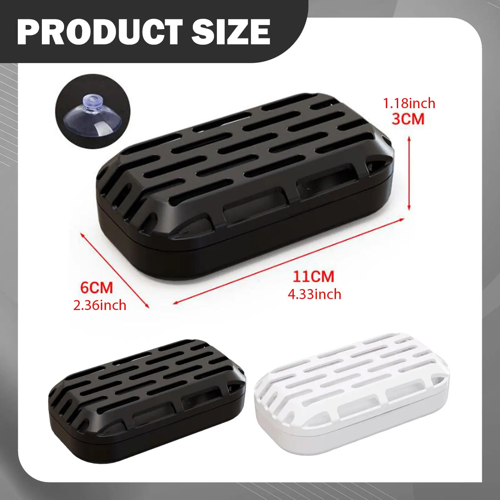 Turtle Habitat Accessories Waste Collection Box for Terrarium Dry Turtles Cage Maintenance and Aquarium