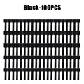 black 100pcs