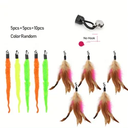 Set de 10 juguetes para gatos de peluche