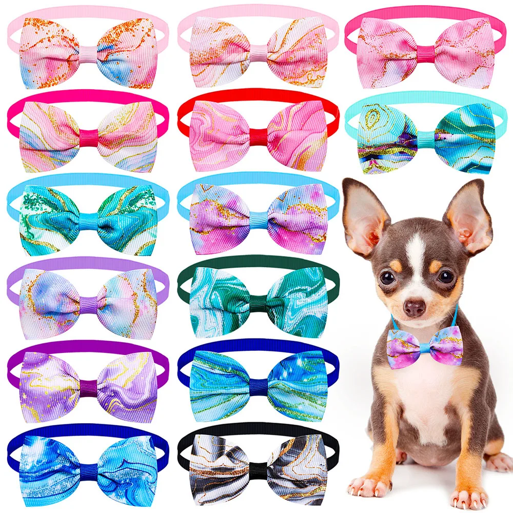 50 Uds. Pajarita de verano a granel para perros, lazos de moda estilo fruta para perros pequeños, pajaritas de verano para perros y mascotas, pajaritas para mascotas, accesorios para mascotas - imagen 4