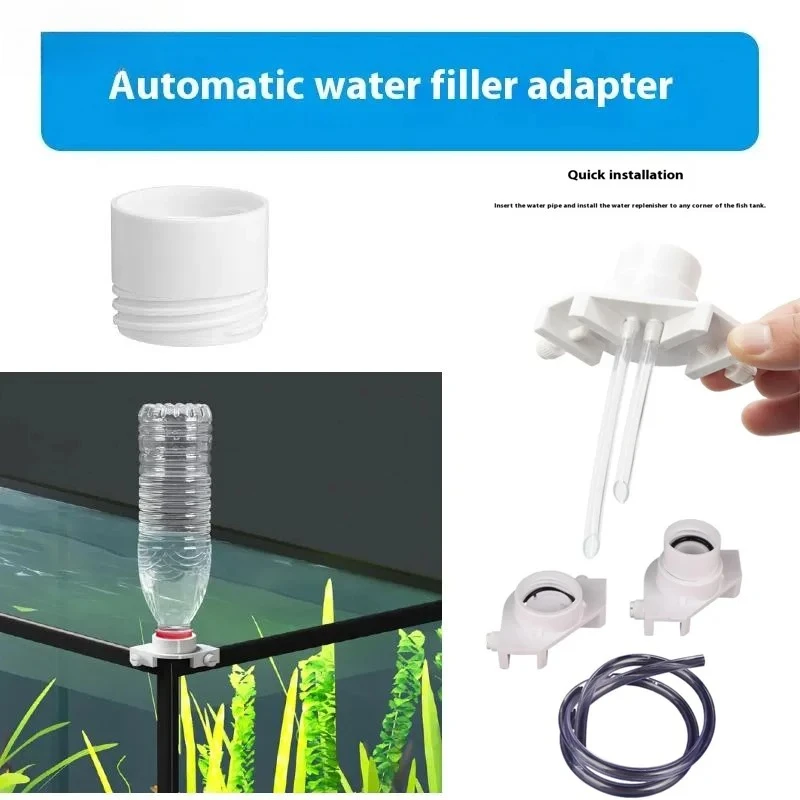 Sistema de recarga automática para acuario, controlador de nivel de agua montado en la pared para peceras, herramienta de ajuste y recarga automática - imagen 2
