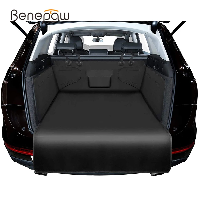 Benepaw alfombra maletero perro resistente desgarros antiarañazos antideslizante revestimiento carga viaje mascotas impermeable coche medio camión SUV