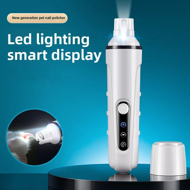 Cortauñas eléctrico con Luz LED para gatos y perros - imagen 3