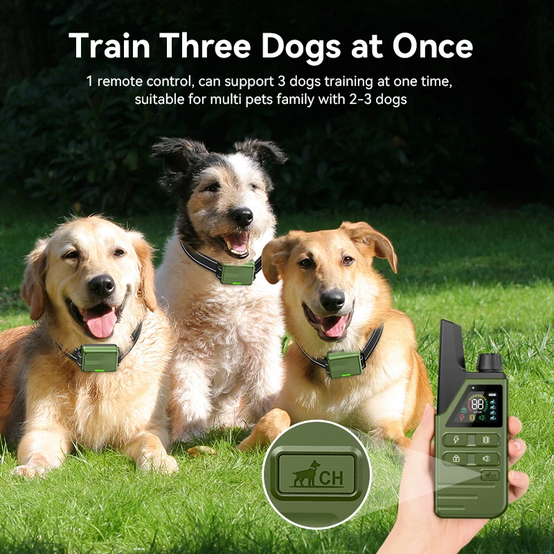 Collar antiladridos con mando para perros – Recargable e impermeable - imagen 2