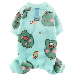 Pijama suave para perros pequeños, medianos y grandes de invierno