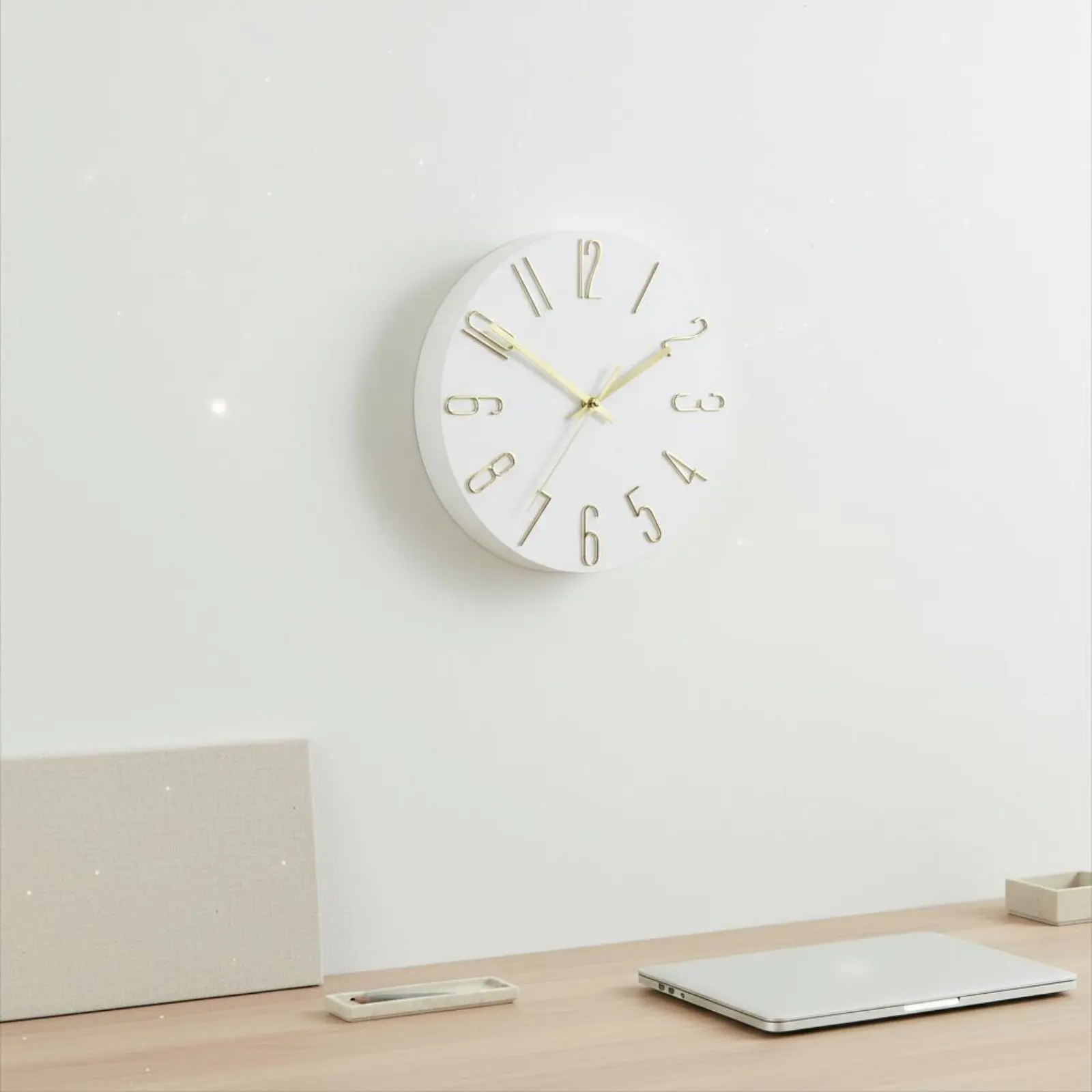 Reloj de pared silencioso de gato y perro para salón y oficina - imagen 3
