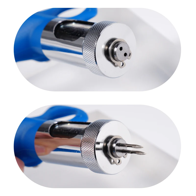 Jeringa de doble aguja 5 ml para vacunación avícola profesional - imagen 5