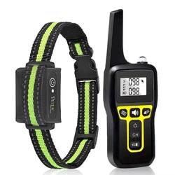 Collar adiestramiento sin descarga recargable e impermeable para perro