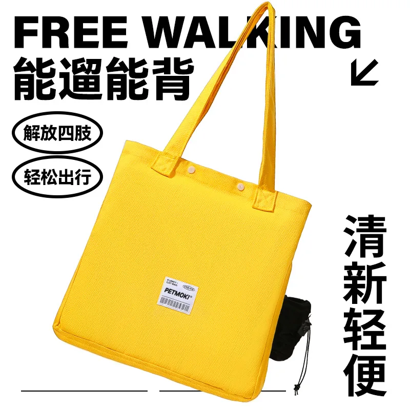 Bolsas para gatos, bolsa portátil de lona transpirable para gatos, mochila para perros y mascotas, bolsa para perros de gran capacidad, productos para mascotas de verano