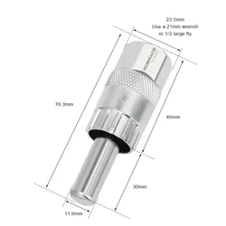 Kit herramientas reparación bicicletas con llave cassette