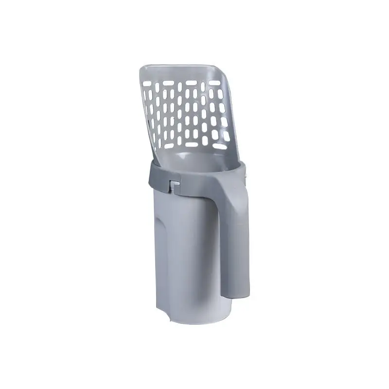 Juego de pala para caca para gatos con caja de almacenamiento, pala para arena para gatos, herramienta de limpieza para mascotas, pala grande de plástico, suministros para mascotas, bolsa para caca - imagen 5