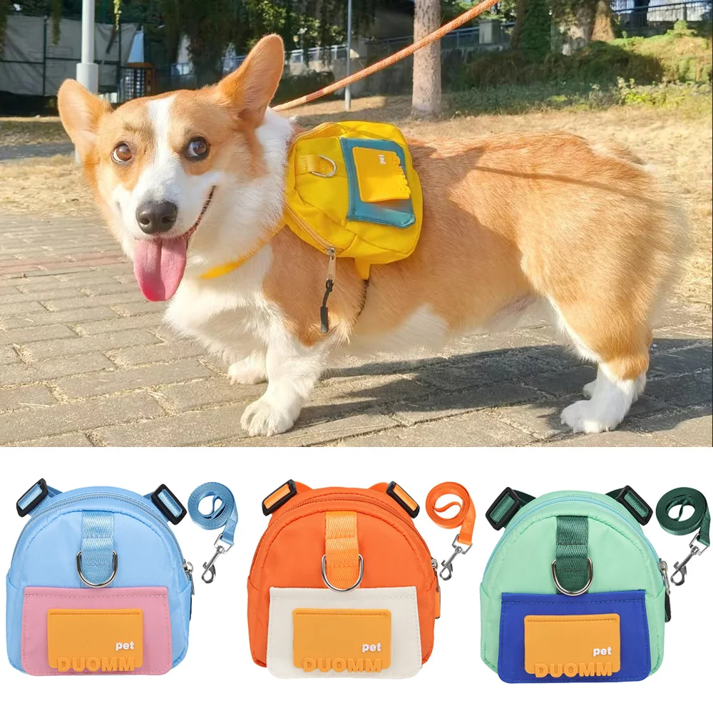 Arnés para perros con bolsa de premios pequeños, Shiba Inu y Corgi - imagen 3
