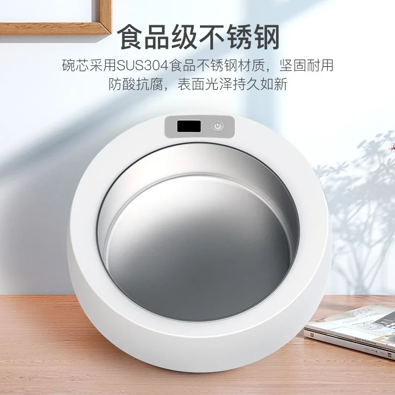 Cuenco calefactor inteligente para mascotas, lavabo para perros y gatos, cuenco aislante de temperatura constante, agua potable para gatos, calefacción, lavabo de grano de agua - imagen 2