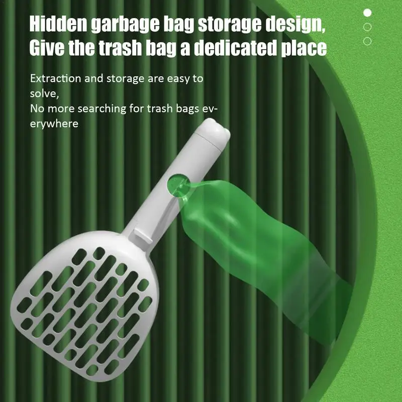 Pala de arena para gatos y mascotas, herramienta de limpieza, pala para arena - imagen 3