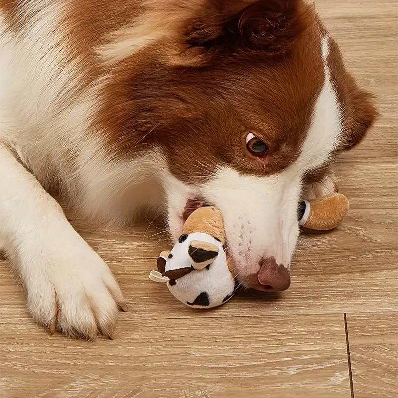Peluche de vaca para mascotas, el alivio perfecto de la ansiedad y la ayuda calmante para gatos y perros - imagen 4