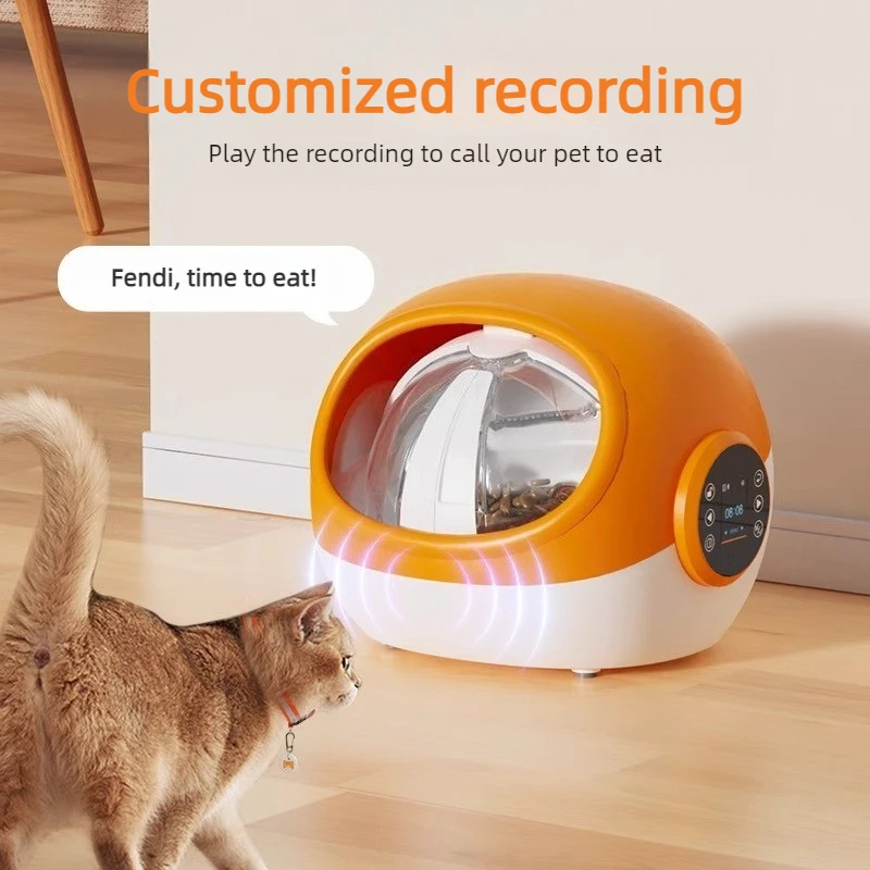Comedero inteligente automático chip temporizador para perros y gatos - imagen 3