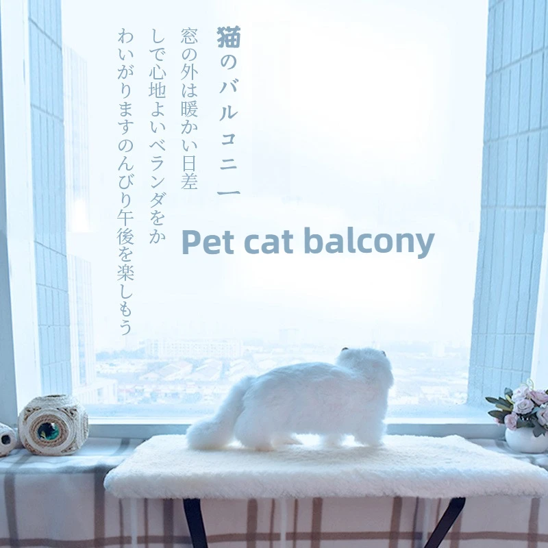 Hamaca ventana para gatos sin taladro – Cama térmica y perchero - imagen 2