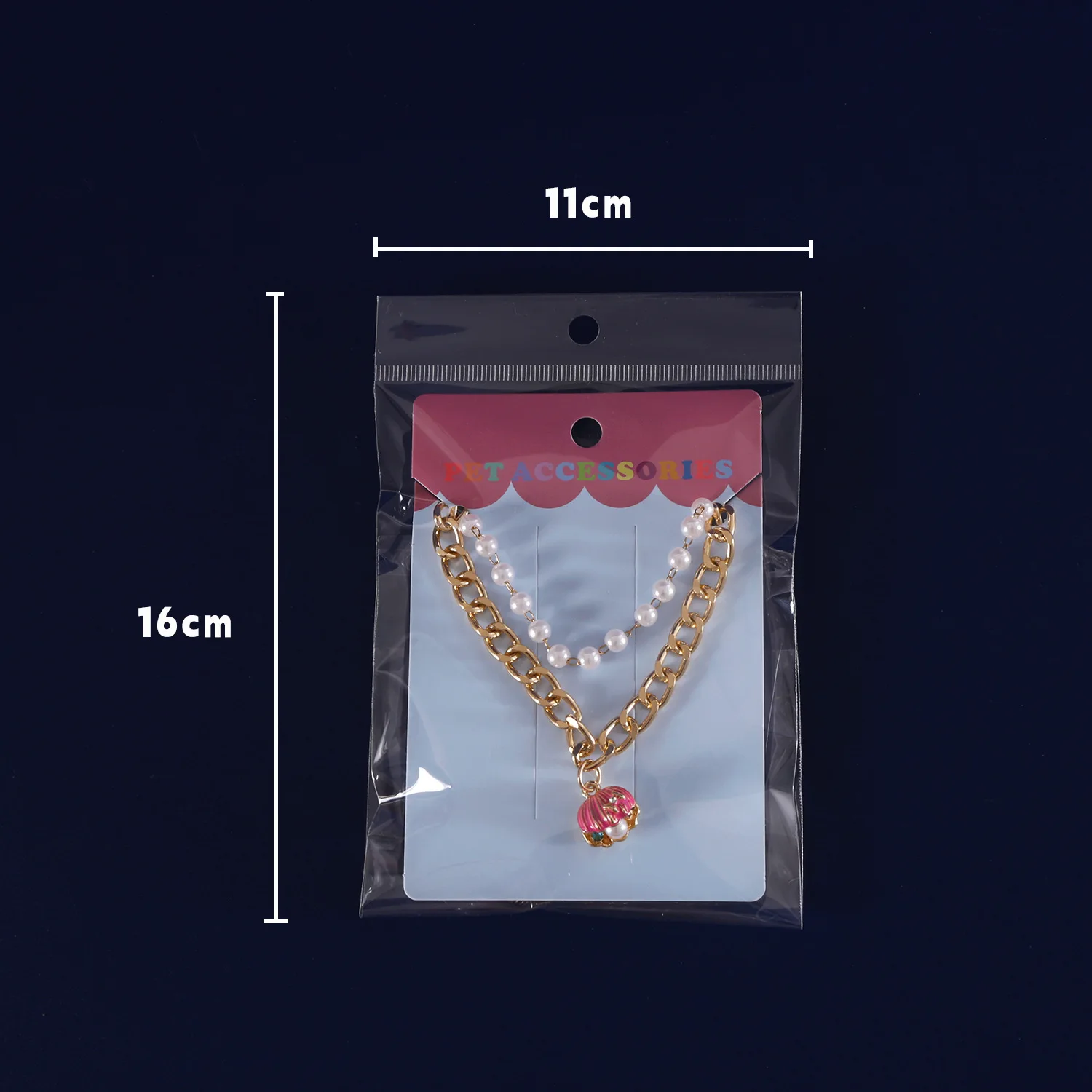 Collar de concha de perla para mascotas, cadena de diamantes de perlas, Collar de concha colorida de princesa para perros y gatos, accesorios para cachorros - imagen 2