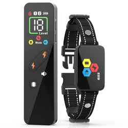 Collar para perros con mando a distancia y vibración anti ladridos