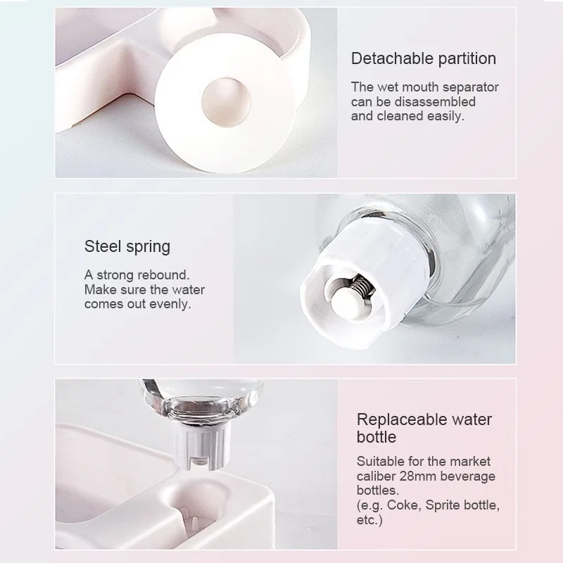 Dispensador automático de agua potable para perros y gatos, tazón de alimentación de gran volumen, suministros para mascotas - imagen 5