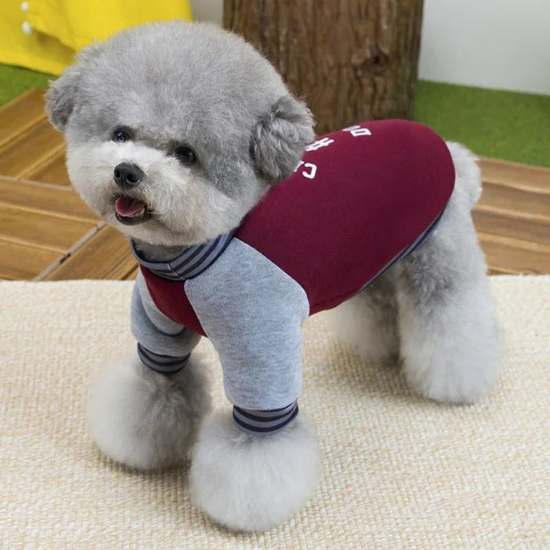 Ropa cálida para perros, jersey de cuello alto de invierno con capucha para perros pequeños y medianos, ropa para mascotas Chiwawa Dachshund, disfraz para cachorros, sudadera - imagen 4