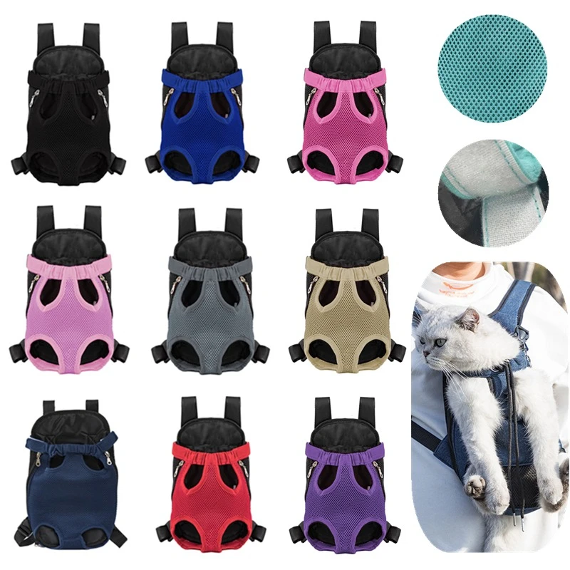Mochila transporte perros y gatos pequeños – Transpirable y plegable - imagen 3