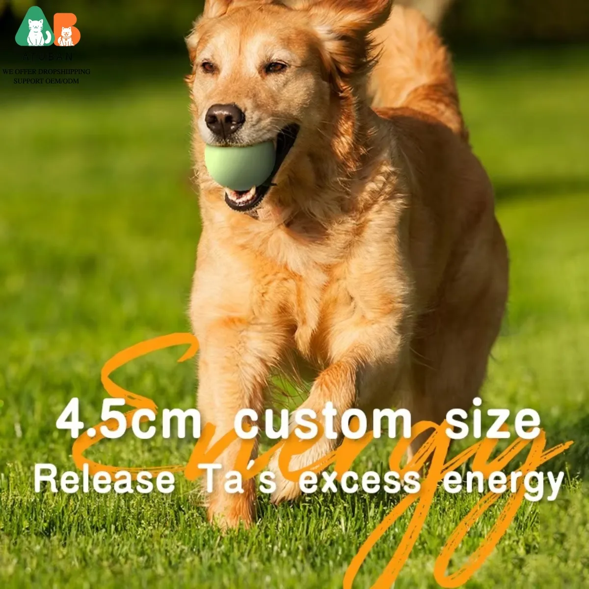 ATUBAN Juguete para buscar perros ecológico y portátil, fabricado en plástico reciclado, se adapta a pelotas de tenis estándar, perfecto equipo de ejercicio para perros - imagen 4