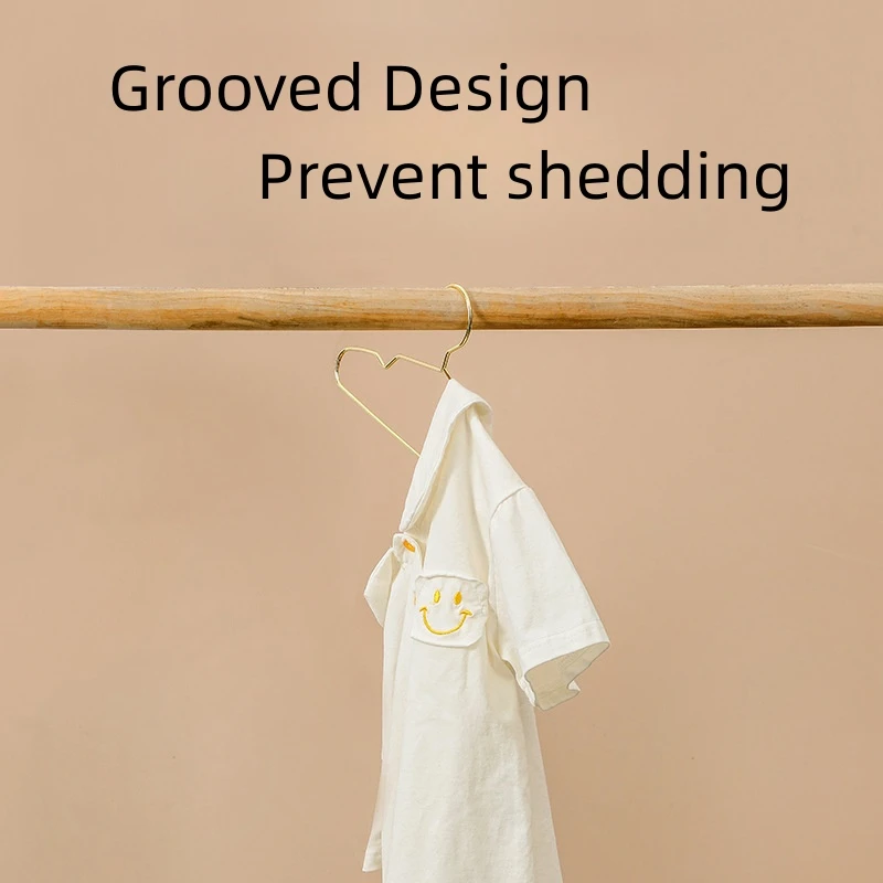 Pet Clothes Hangers - Small Metal Mini Hangers for Teddy Dogs Cats, Gold Puppet Doll Clothing Racks, Pet Shop - imagen 4