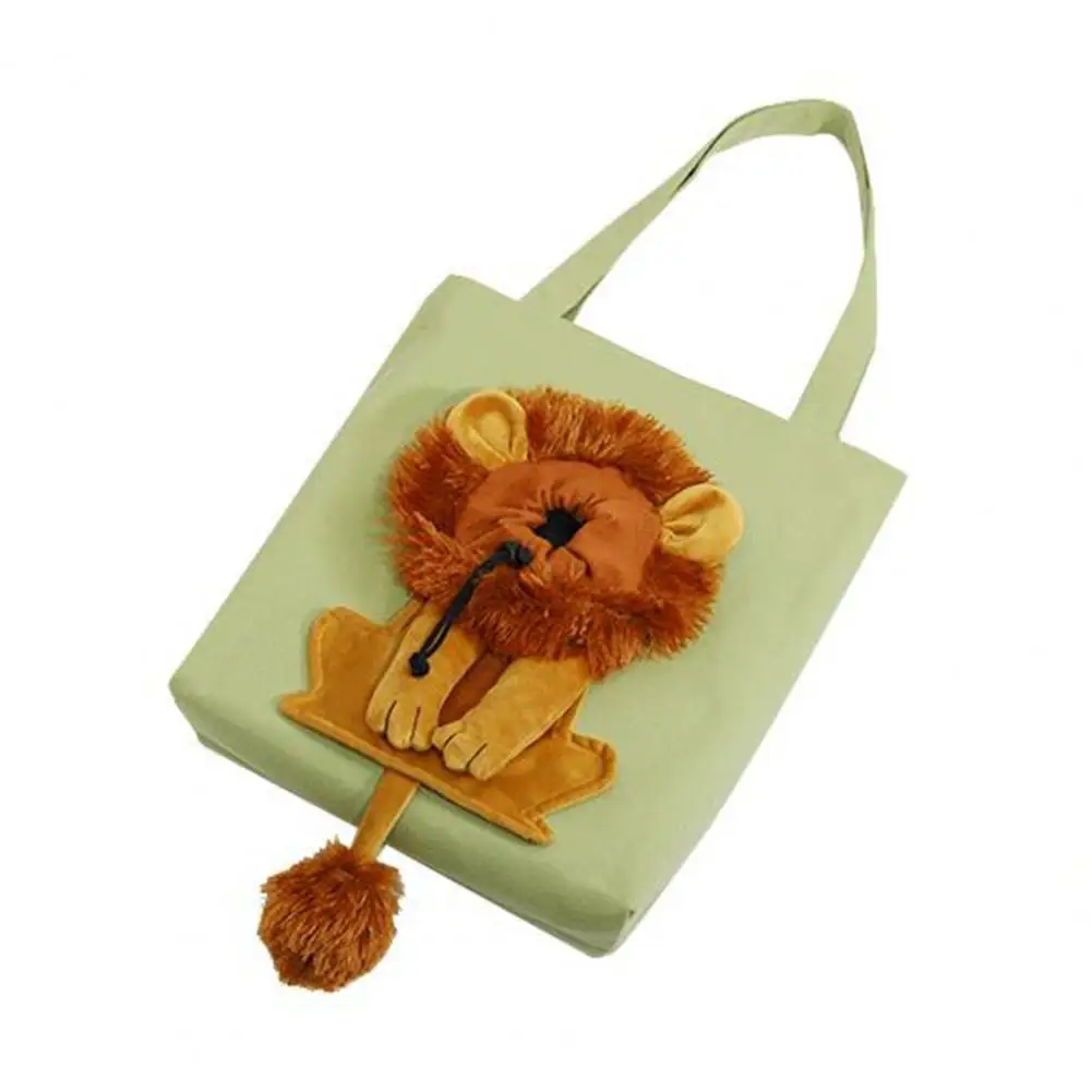 Bolsa de transporte para mascotas, bolsillo de transporte con cierre de cremallera para gato, perro, gato, León, modelado - imagen 2