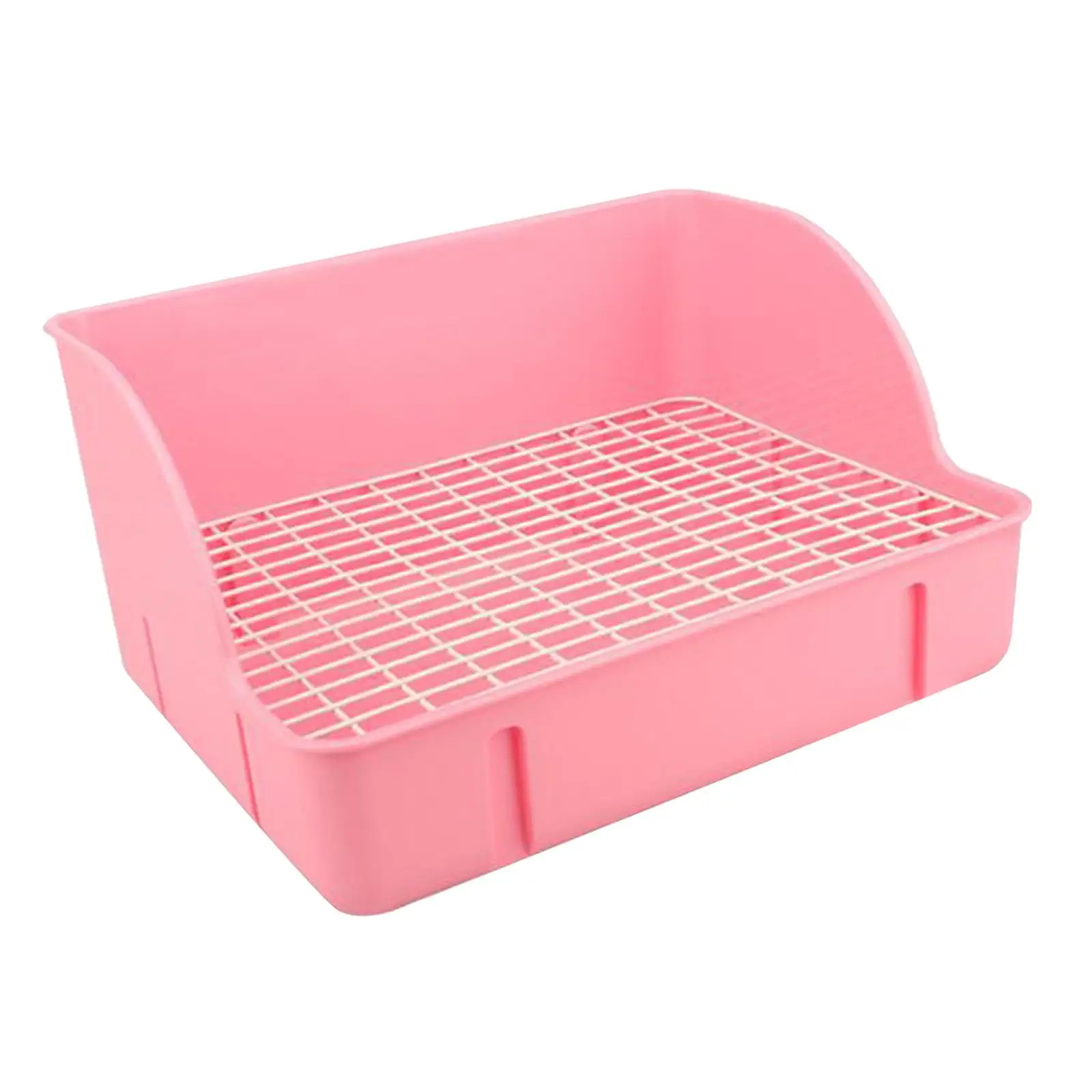 Rabbit for Cage Corner Litter Pan Corner Toilet Box for Bunny Small