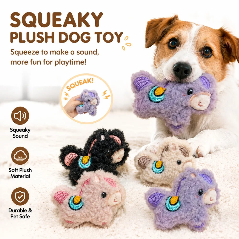 Juguete masticable de peluche para cachorros y perros pequeños - imagen 5